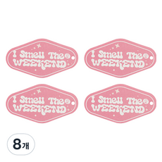 벤딕트 프래그런스 태그 방향제, GRAPEFRUIT(금요일), 8개