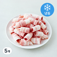 대패 삼겹살 (냉동), 5개, 500g