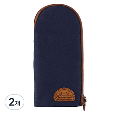 산리오 스탠딩필통 시나모롤, 네이비, 2개