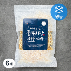 주일 중부시장 김종풍 간편 손질황태채(냉동), 100g, 6개
