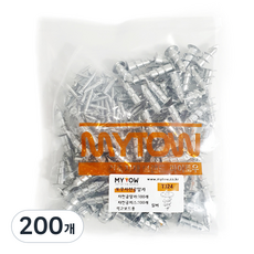 MYTOW 石膏板螺絲 銀白色, 200個