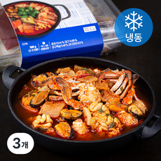 캐비아 오복수산 꽃게대구탕 (냉동), 3개, 580g