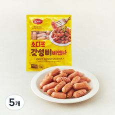 돼지고기 90% 이상 소디프 갓성비 비엔나, 700g, 5개