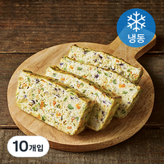 하림펫푸드 더리얼 레시피 치킨로프 강아지간식 (냉동), 닭가슴살맛, 100g, 10개