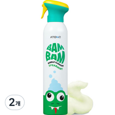 아토앤오투 뱀뱀 버블 클렌저 스피아민트, 300ml, 2개