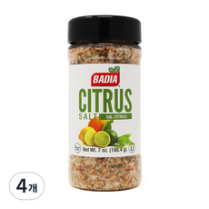 바디아 시트러스 솔트, 4개, 198.4g