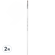 다사바바 오일 라운드 아크릴붓, 0호, 2개