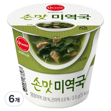 O taste 家常風味海帶芽湯, 6個, 3.5g