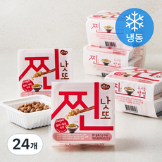 맑은물에 찐낫또 (냉동), 45.5g, 12개입, 2개