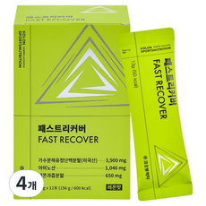코오롱제약 패스트리커버 12p, 156g, 4개