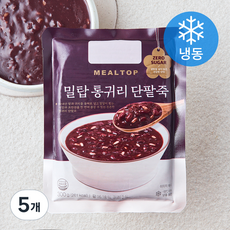 밀탑 통귀리 단팥죽 (냉동), 300g, 5개
