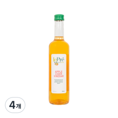 Le Pre蘋果西打醋, 500ml, 4個