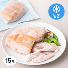 랠리 저염 훈제 닭가슴살 (냉동), 100g, 1개입, 15개