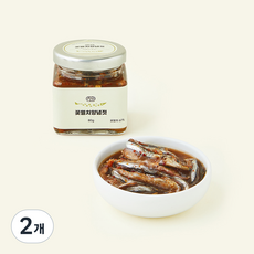 광령 꽃멸치 양념젓, 80g, 2개