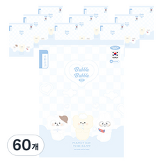 PENPIA 1 000 小學6格書寫裝訂筆記本, D 藍色, 60個