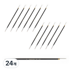 화홍 수채화붓 782R, 2호, 24개