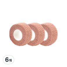 일양약품 자가 점착 탄력 붕대 면 2.5cm x 4.5m, 1개입, 6개