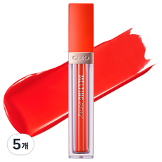 클리오 멜팅 듀이 립틴트, 03히비스커스티, 5개, 3.1g