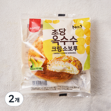 삼립 초당옥수수 크림소보루, 105g, 1개입, 2개