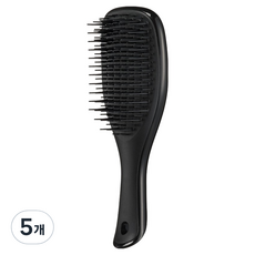 TANGLE TEEZER 迷你濕髮順髮梳, 甘草黑, 5個
