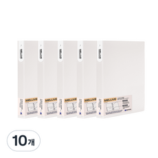 Melive O型環活頁夾 3孔, 乳霜, 10個