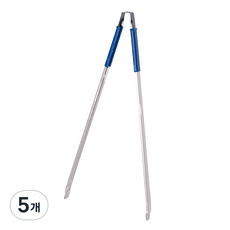 크린메이트 초경량 알루미늄 손잡이집게 50cm, 랜덤발송, 5개