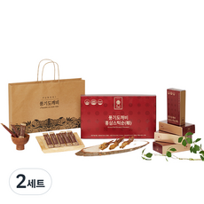 Punggi Dokkaebi 6年根紅蔘條 純+收納袋, 600ml, 2組