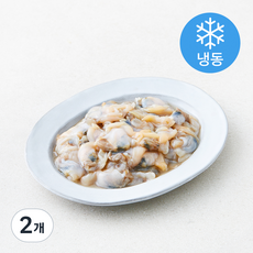 아라보감 자연산 왕바지락살 (냉동), 2개, 200g