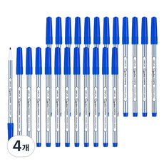 Lineplus 經典簽字筆, 藍色, 48個