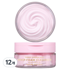네이처리퍼블릭 포레스트 가든 로즈 휩 폼 클렌저, 12개, 90ml