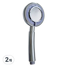 두진 다기능 수압상승 샤워기 헤드, 2개