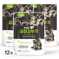 바다원 한입만 곱창김부각, 50g, 12개