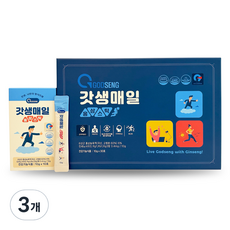 新鮮每日紅蔘條 30入, 3個, 300g