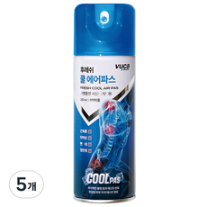 뷰카 후레쉬 쿨 에어 파스 스프레이, 1개입, 5개
