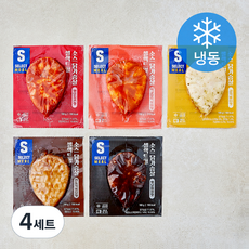 [로켓프레시]셀렉트밀 소스 닭가슴살 5종 세트 500g (냉동), 4세트