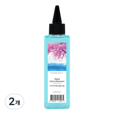 향기마을 디퓨저 리필오일, 아쿠아체리블라썸, 120ml, 2개