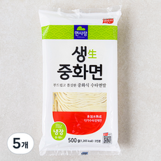 면사랑 생 중화면, 500g, 5개