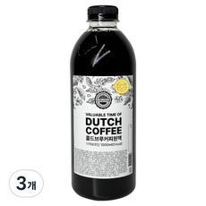 BORDIN 冷萃冰滴咖啡原液 特級, 3個, 1入, 1L