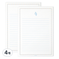 PAPERIAN 니어앤디어 A5筆記本, 60張, 海螺, 4個