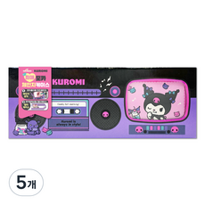 산리오캐릭터즈 최애포카 체인지 케이스, 쿠로미, 5개
