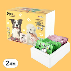 미니멜츠 반려동물 멍미 멀티팩 고구마맛 33g x 4개입 + 단호박맛 33g x 4개입 세트, 2세트