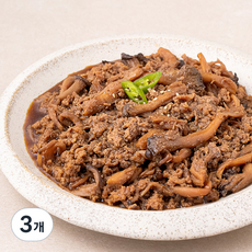 셰프초이스 버섯 가득 소불고기, 1kg, 3개