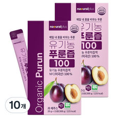 naturalplus 李子汁隨身包 15條入, 10個, 300g