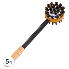 Pinssopung全身穴位按摩棒, 5個, 木頭