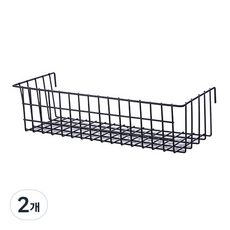 室內裝飾網格壁掛收納籃, 2個