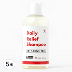 자유펫 반려동물 데일리 릴리프 샴푸, 300ml, 1개입, 5개