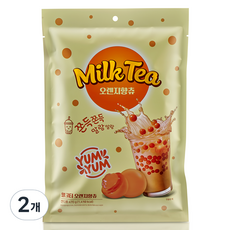 奶茶柳橙味軟糖, 2個, 470g