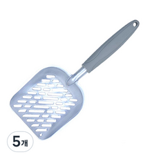 고양이 스텐 모래삽, 그레이, 5개