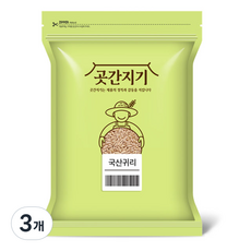 곳간지기 국산 귀리, 2kg, 3개
