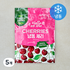 그린팜 칠레산 체리 (냉동), 5개, 1kg